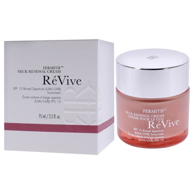 Fermitif Neck Renewal Cream Sunscreen SPF 15 by Revive for Women - 2.5 oz Sunscreen, NA, alternate image number null