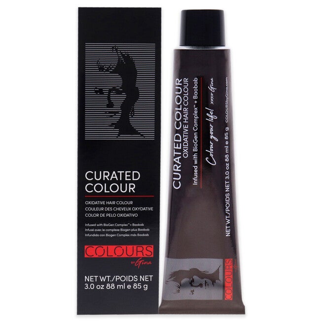 Curated Colour - 6.43-6CG Dark Coppery Golden Blonde by Colours By Gina for Unisex - 3 oz Hair Color, See Description, hi-res image number 0