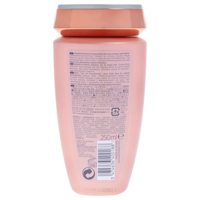 Discipline Bain Fluidealiste Smooth-in-Motion Shampoo by Kerastase for Unisex - 8.5 oz Shampoo, See Description, alternate image number 2