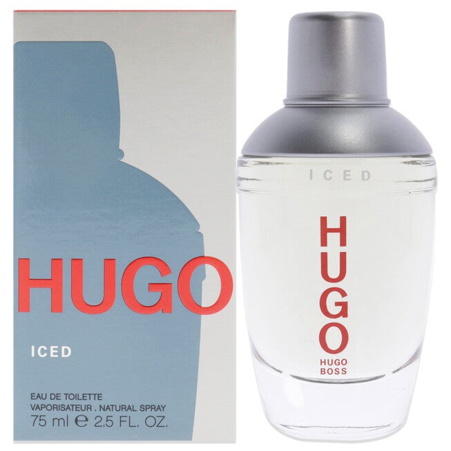 Hugo Iced by Hugo Boss for Men - 2.5 oz EDT Spray, NA, hi-res image number null