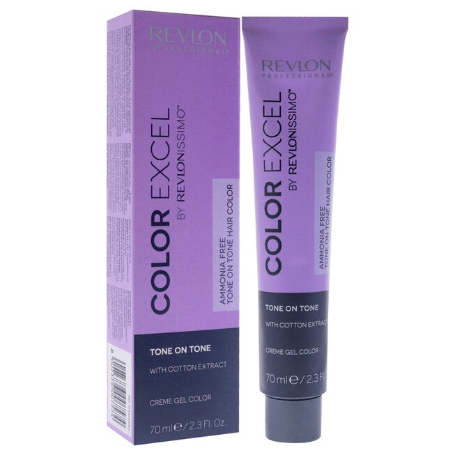 Revlonissimo Color Excel - 6.3 Dark Golden Blonde by Revlon for Unisex - 2.3 oz Hair Color, NA, alternate image number null