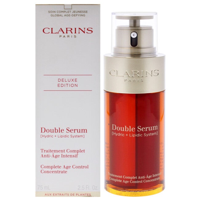 Double Serum Complete Age-Defying Concentrate by Clarins for Women - 2.5 oz Serum, NA, hi-res image number null