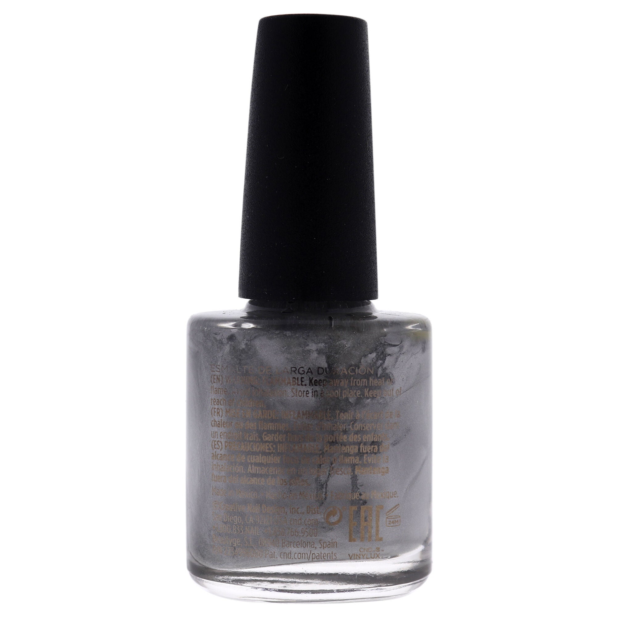 Vinylux Weekly Polish - 148 Silver Chrome by CND for Women - 0.5 oz Nail Polish, See Description, alternate image number 1