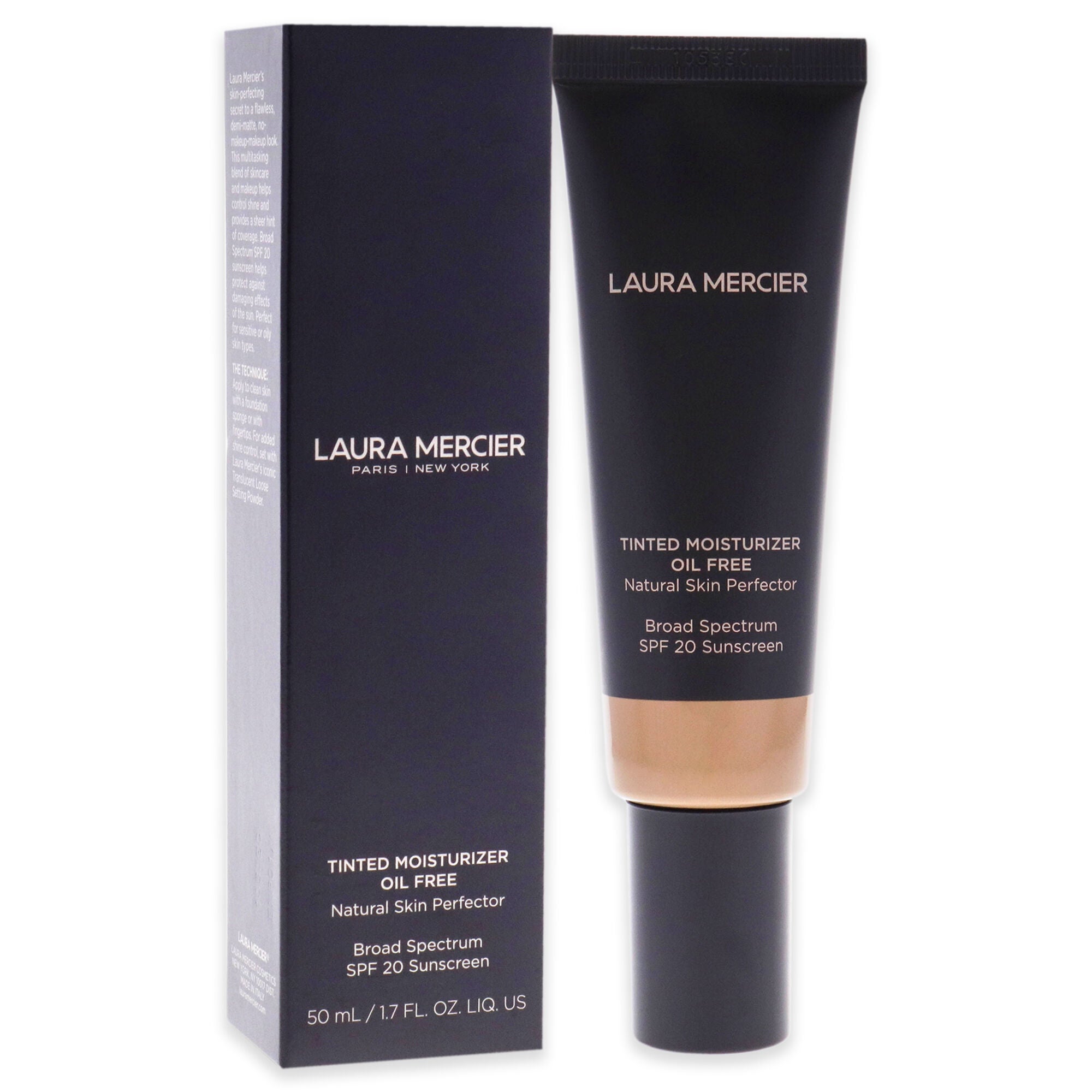 Tinted Moisturizer Oil Free Natural Skin Perfector SPF 20 PA Plus - 3W1 Bisque by Laura Mercier for Women - 1.7 oz Foundation, See Description, alternate image number 1