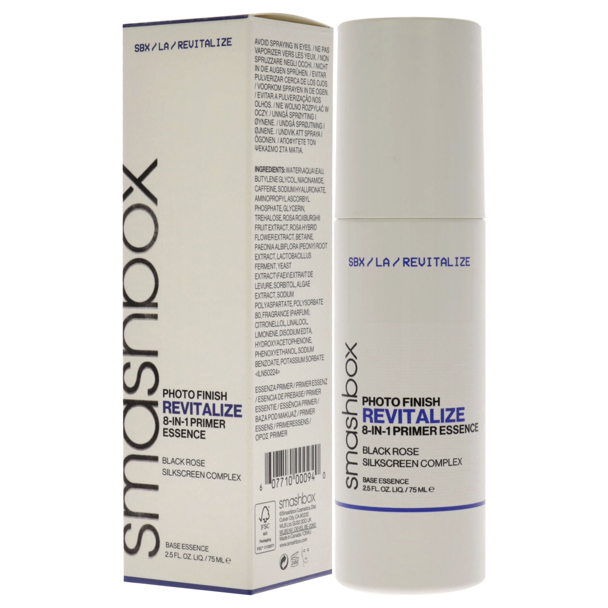 Photo Finish Revitalize 8 in 1 Primer Essence by Smashbox for Women - 2.5 oz Primer, See Description, alternate image number 3