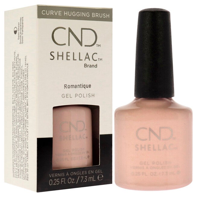 Shellac Nail Color - Romantique by CND for Women - 0.25 oz Nail Polish, , alternate image number null