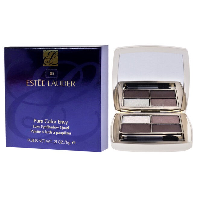 Pure Color Envy Luxe Eyeshadow Quad - 05 Grey Haze by Estee Lauder for Women - 0.21 oz Eye Shadow, , alternate image number null
