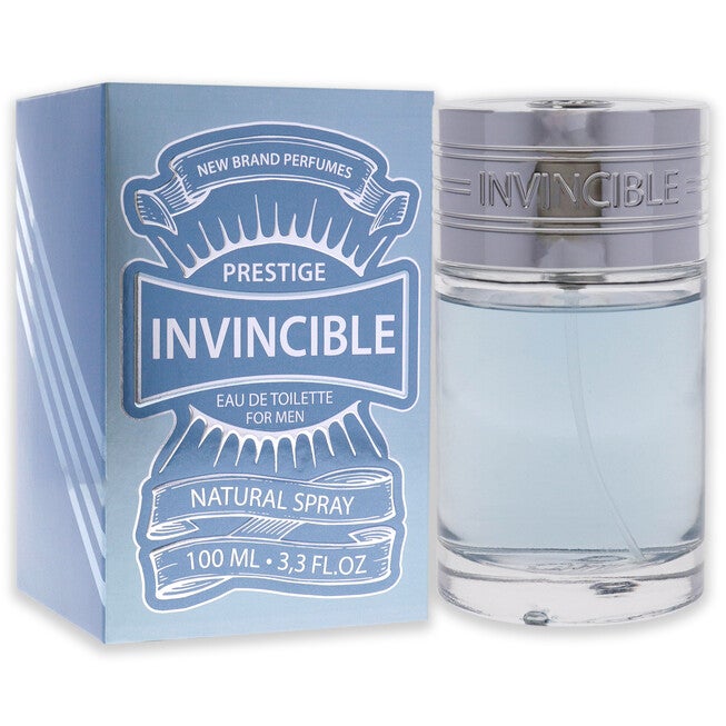 Prestige Invincible by New Brand for Men - 3.3 oz EDT Spray, NA, alternate image number null