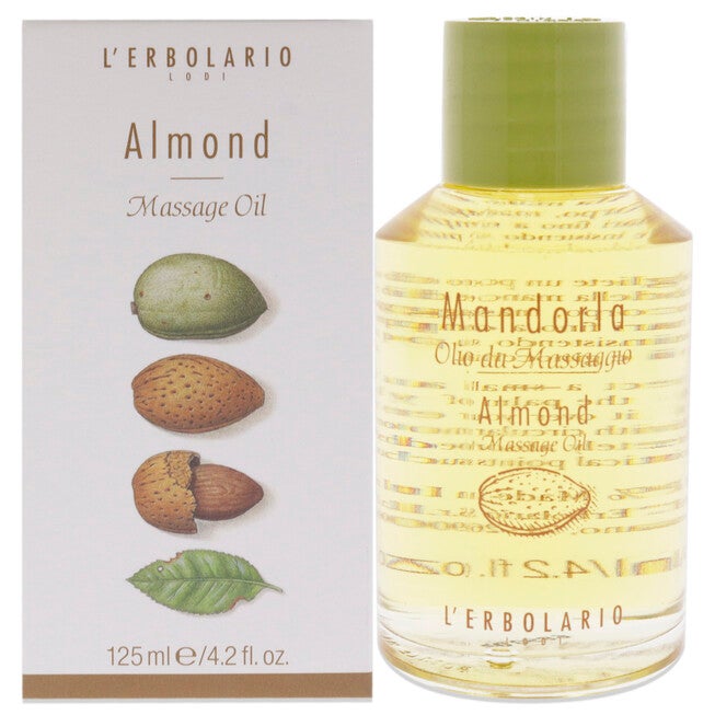 Massage Oil - Almond by LErbolario for Unisex - 4.2 oz Oil, NA, hi-res image number null