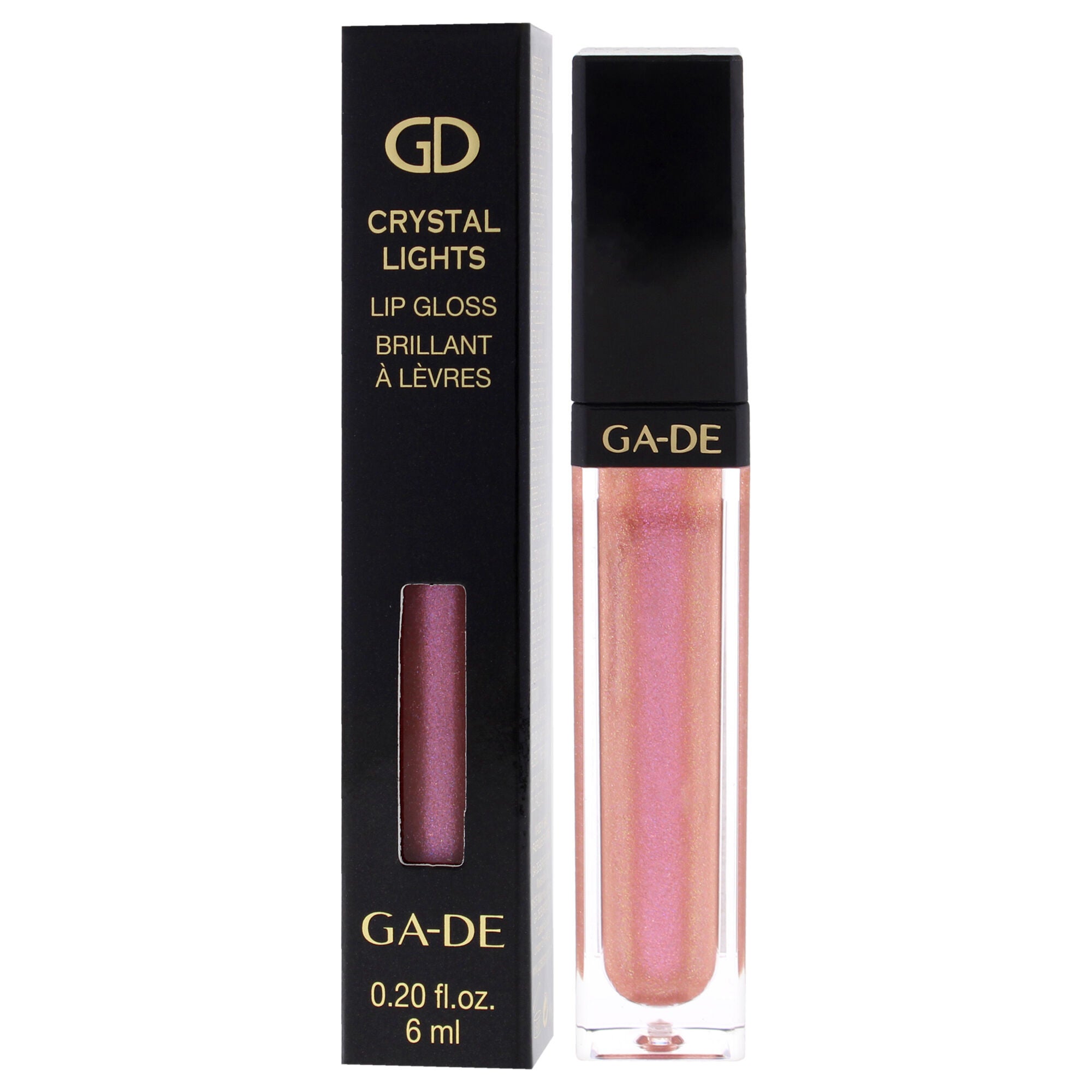 Crystal Lights Lip Gloss - 805 Bejeweled by GA-DE for Women - 0.2 oz Lip Gloss, See Description, alternate image number 2