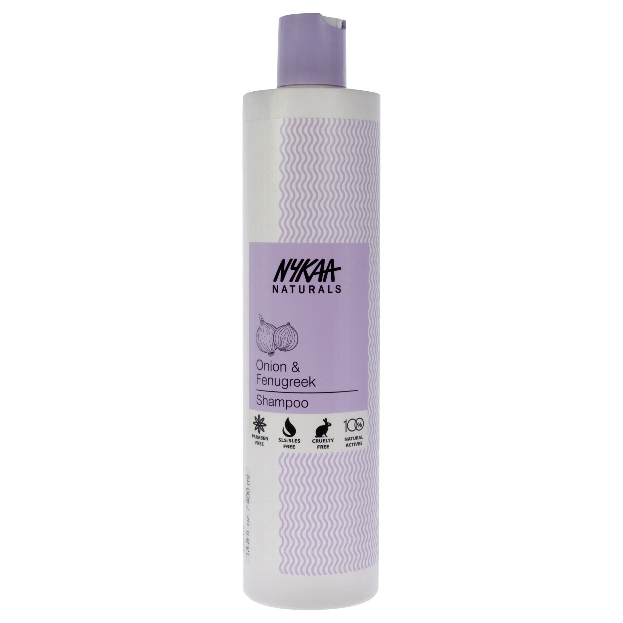 Shampoo - Onion and Fenugreek by Nykaa Naturals for Women - 13.5 oz Shampoo, See Description, hi-res image number 0