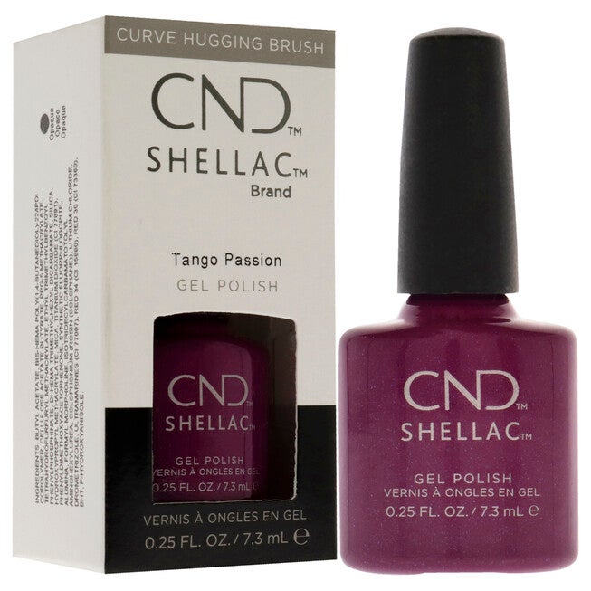 Shellac Nail Color - Tango Passion by CND for Women - 0.25 oz Nail Polish, NA, alternate image number null