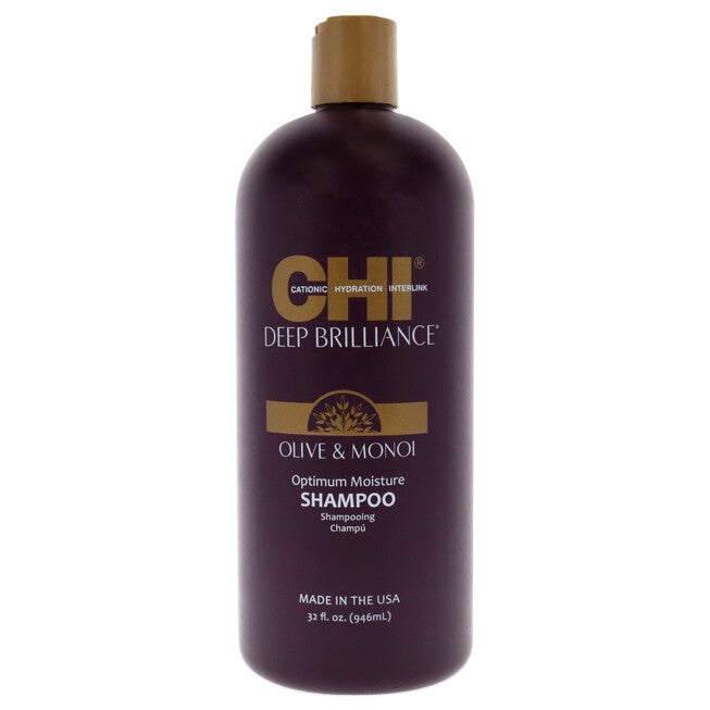 Deep Brilliance Optimum Moisture Shampoo by CHI for Unisex - 32 oz Shampoo, , alternate image number null