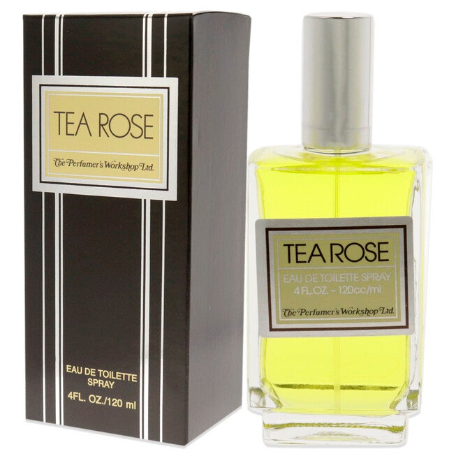Tea Rose by Perfumers Workshop for Women - 4 oz EDT Spray, , alternate image number null