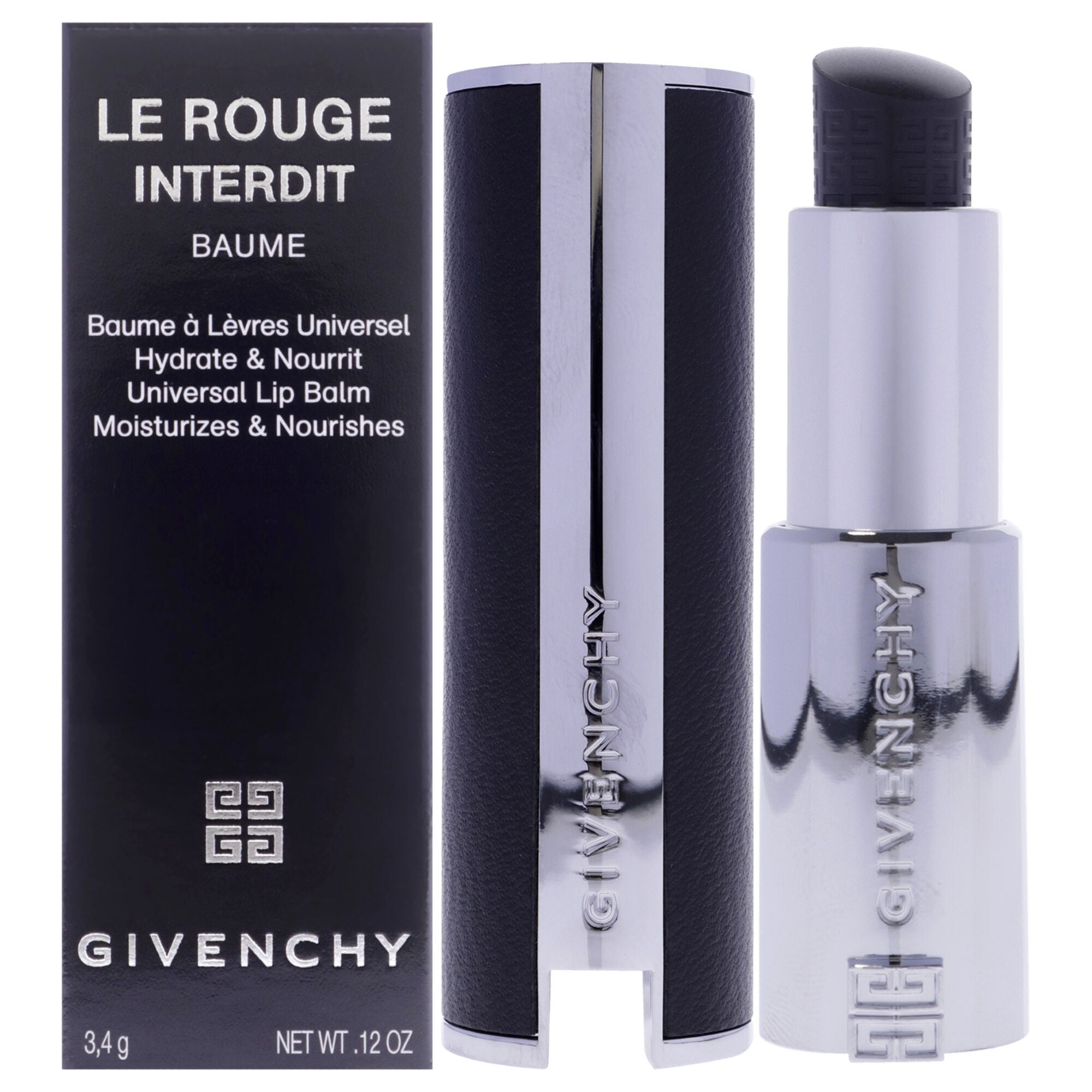 Le Rouge Interdit Baume Lip Balm - 10 Revealing Color by Givenchy for Women - 0.12 oz Lip Balm, See Description, hi-res image number 0