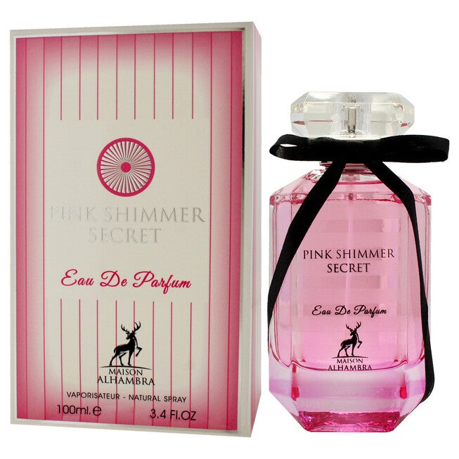 Pink Shimmer Secret by Maison Alhambra for Women - 3.4 oz EDP Spray, NA, alternate image number null