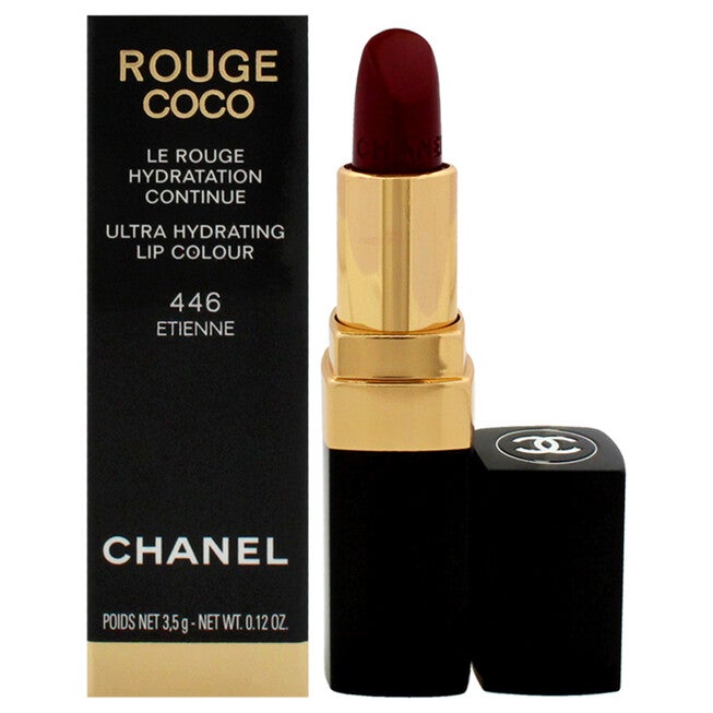 Rouge Coco Ultra Hydrating Lip Colour - 446 Etienne by Chanel for Women - 0.12 oz Lipstick (Limited Edition), See Description, hi-res image number null