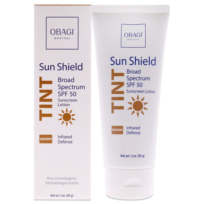 Sun Shield Tint SPF 50 - Warm by Obagi for Unisex - 3 oz Sunscreen, , alternate image number null