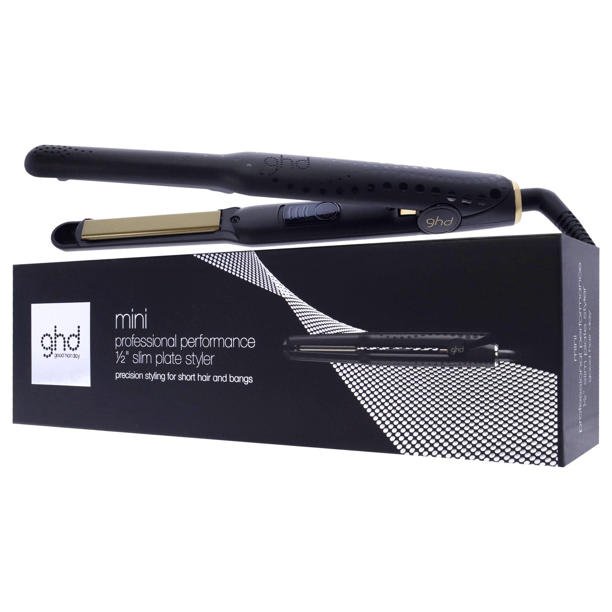 GHD Gold Professional Styler Flat Iron - Black by GHD for Unisex - 0.5 Inch Flat Iron, , alternate image number 8