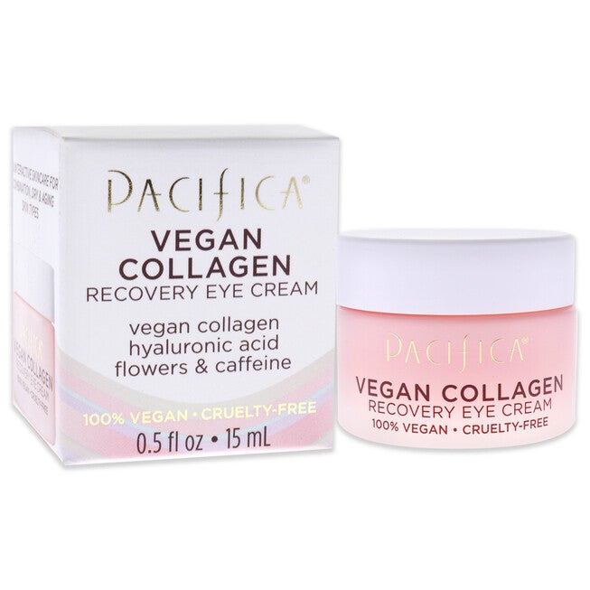 Vegan Collagen Recovery Eye Cream by Pacifica for Women - 0.5 oz Cream, NA, alternate image number null