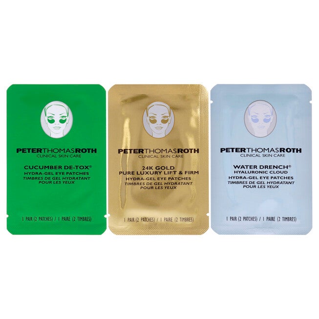 Goodbye Eye Baggage Hydra Gel Eye Patch Kit by Peter Thomas Roth for Women - 6 Pc Gift Set, NA, alternate image number null