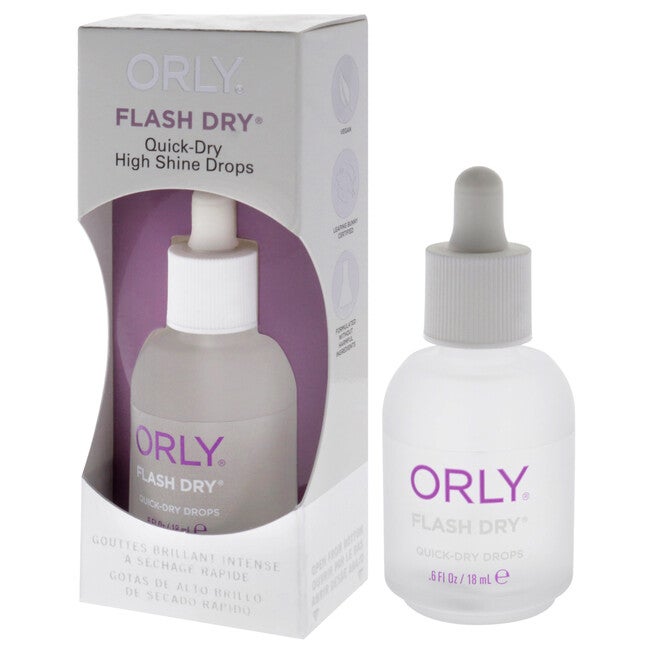 Flash Dry Quick-Dry Drops by Orly for Women - 0.6 oz Drops, NA, alternate image number null