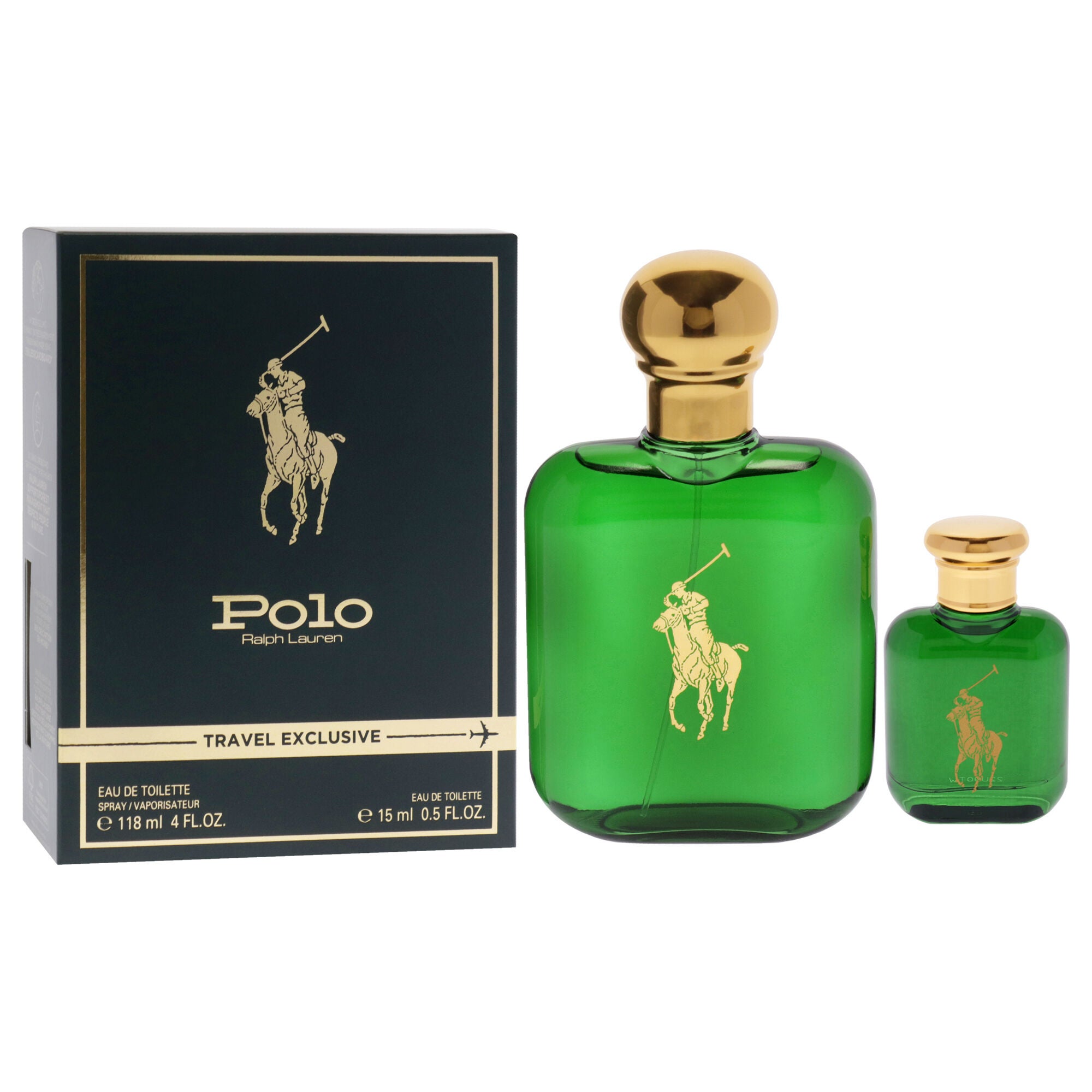 Polo Green by Ralph Lauren for Men - 2 Pc Gift Set 4oz EDT Spray, 0.5oz EDT spray, See Description, alternate image number 2