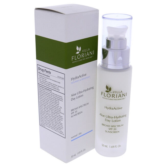 Ultra Hydrating Day Lotion SPF20 - Aloe by Villa Floriani for Women - 1.69 oz Moisturizer, NA, alternate image number null