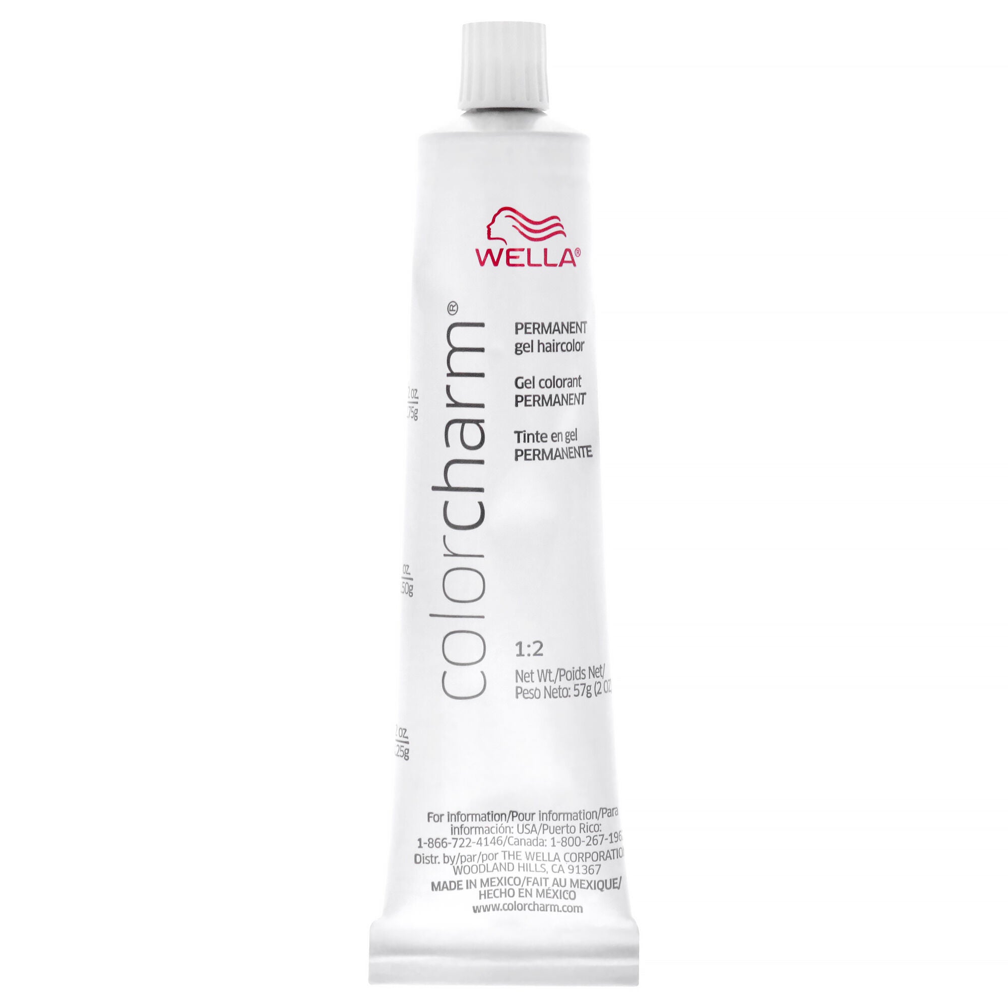 Color Charm Permanent Hair Color Gel - 7W Caramel by Wella for Women - 2 oz Hair Color, See Description, alternate image number 4