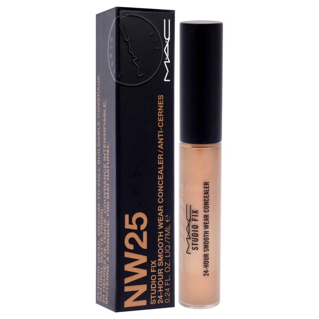 Studio Fix 24 Hour Smooth Wear Concealer - NW25 by MAC for Women - 0.24 oz Concealer, NA, alternate image number null