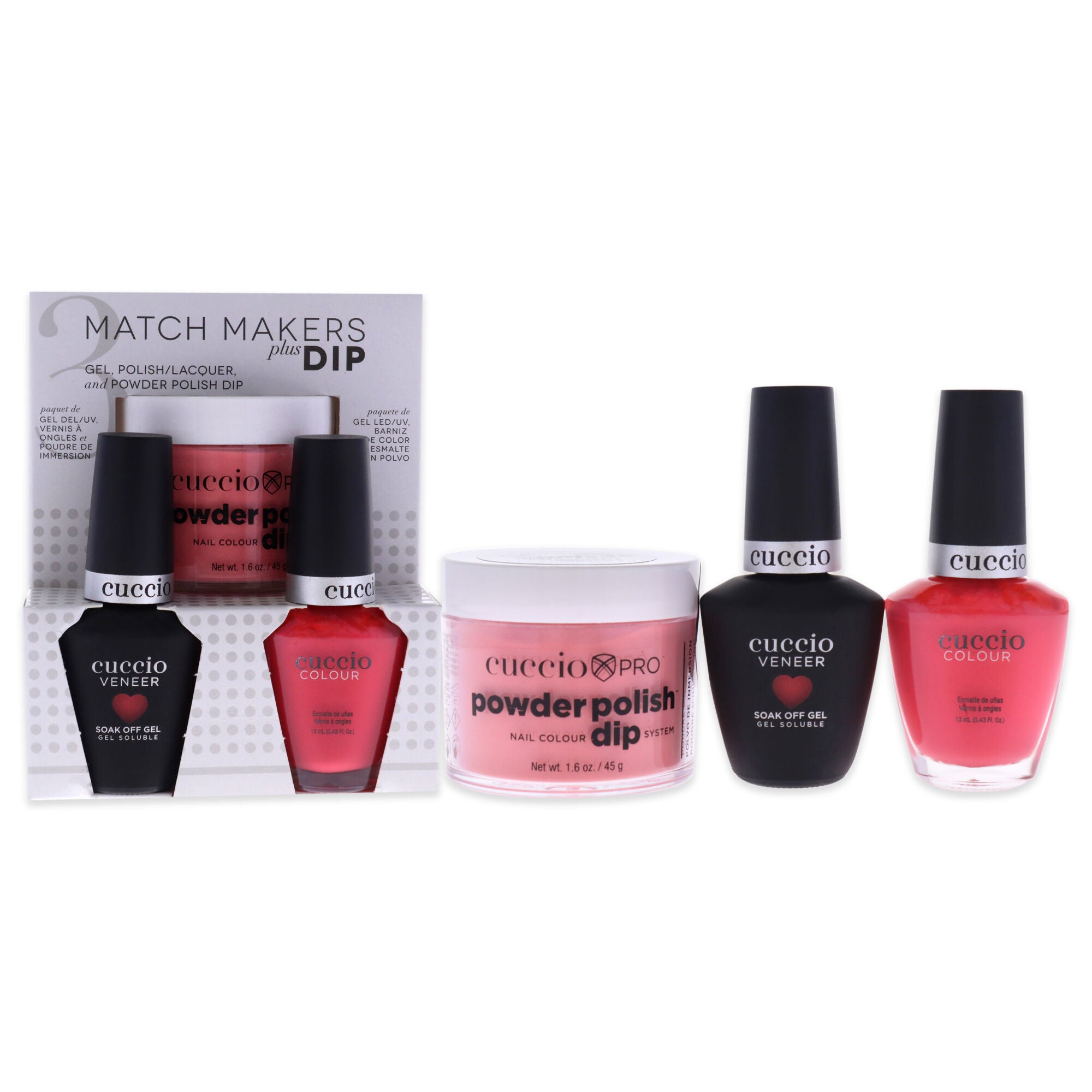 Match Makers Plus Dip - Paradise Found by Cuccio Colour for Women - 3 Pc Set, See Description, hi-res image number 0