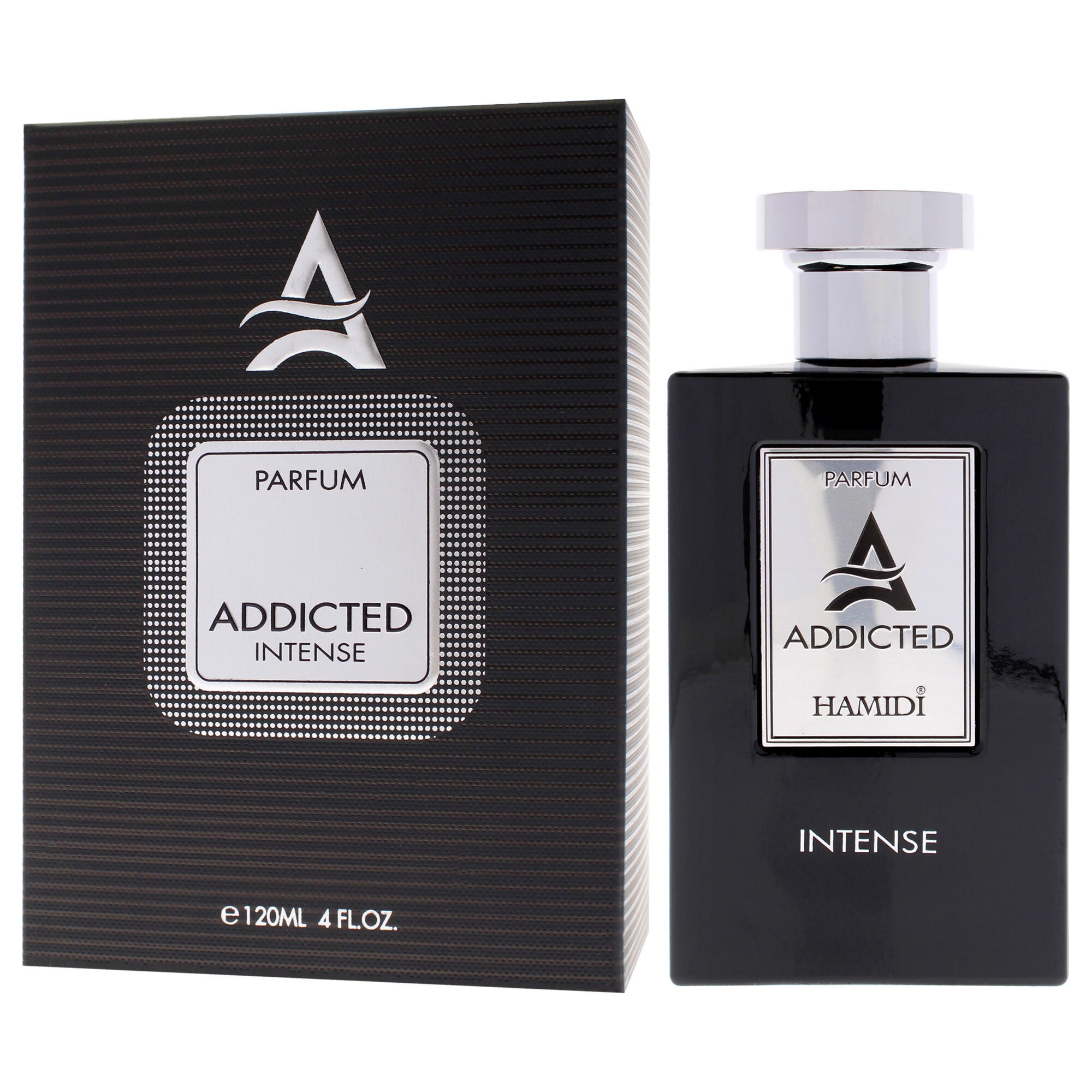 Addicted - Intense by Hamidi for Men - 4 oz Parfum Spray, Clear, alternate image number 2