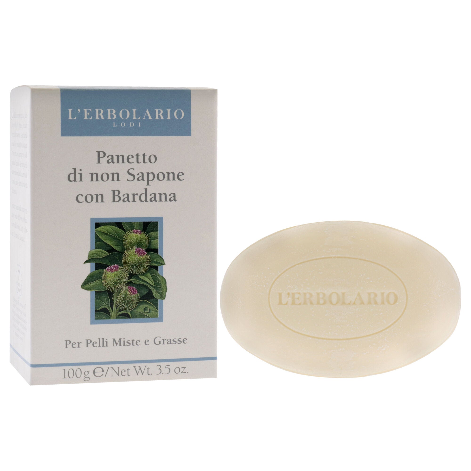Bar Soap - Burdock by LErbolario for Unisex - 3.5 oz Soap, See Description, alternate image number 2