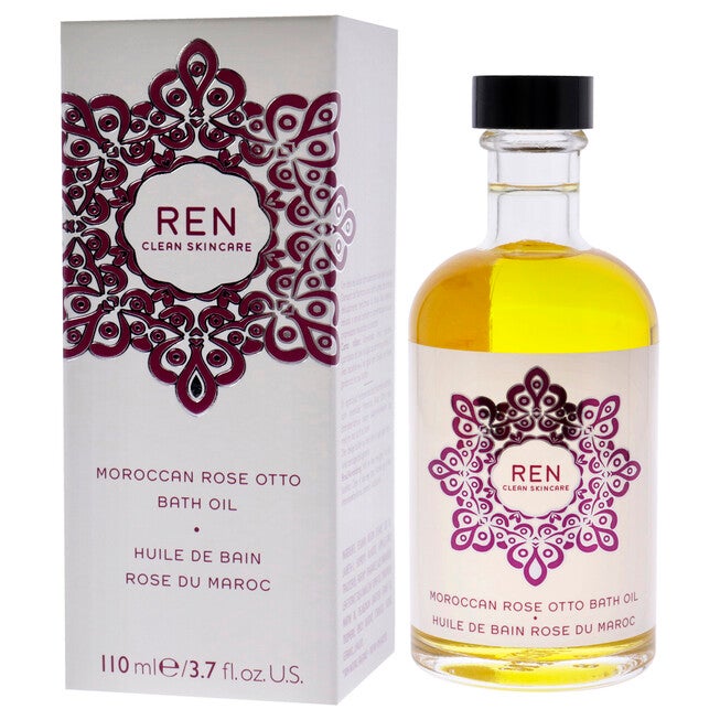 Moroccan Rose Otto Bath Oil by REN for Unisex - 3.7 oz Oil, See Description, alternate image number 2