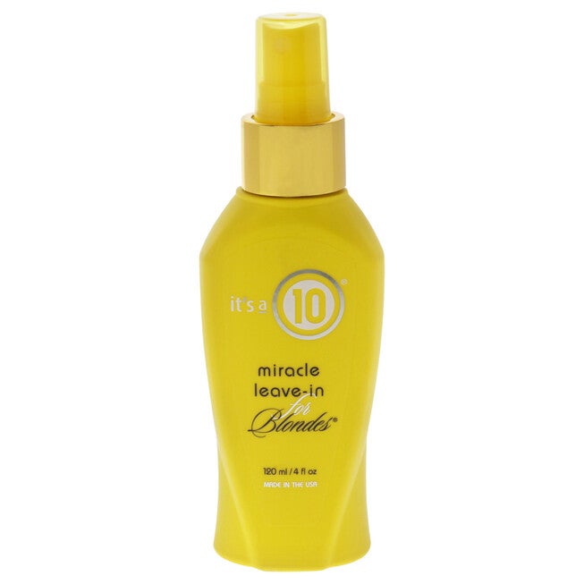 Miracle Leave-In For Blondes by Its A 10 for Unisex - 4 oz Treatment, NA, hi-res image number null
