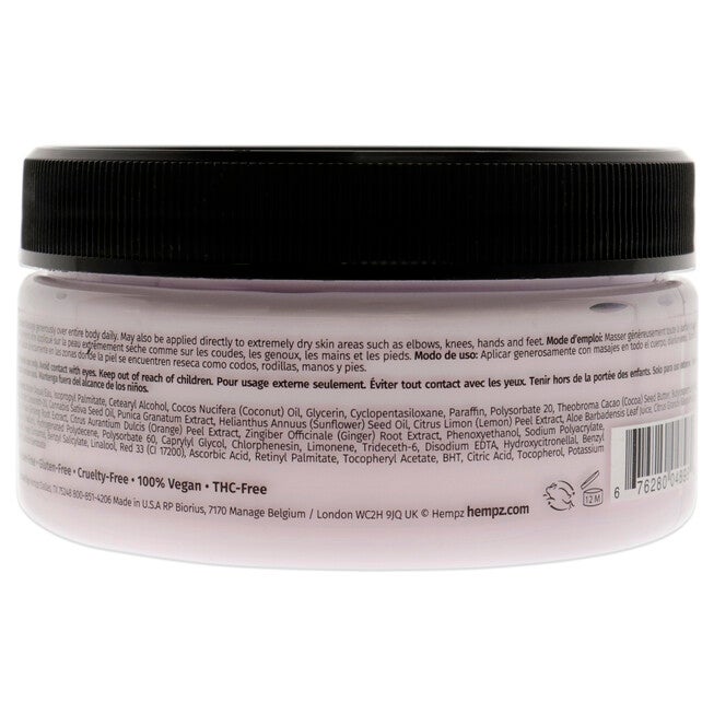 Pomegranate Herbal Body Butter by Hempz for Unisex - 8 oz Body Butter, , alternate image number null