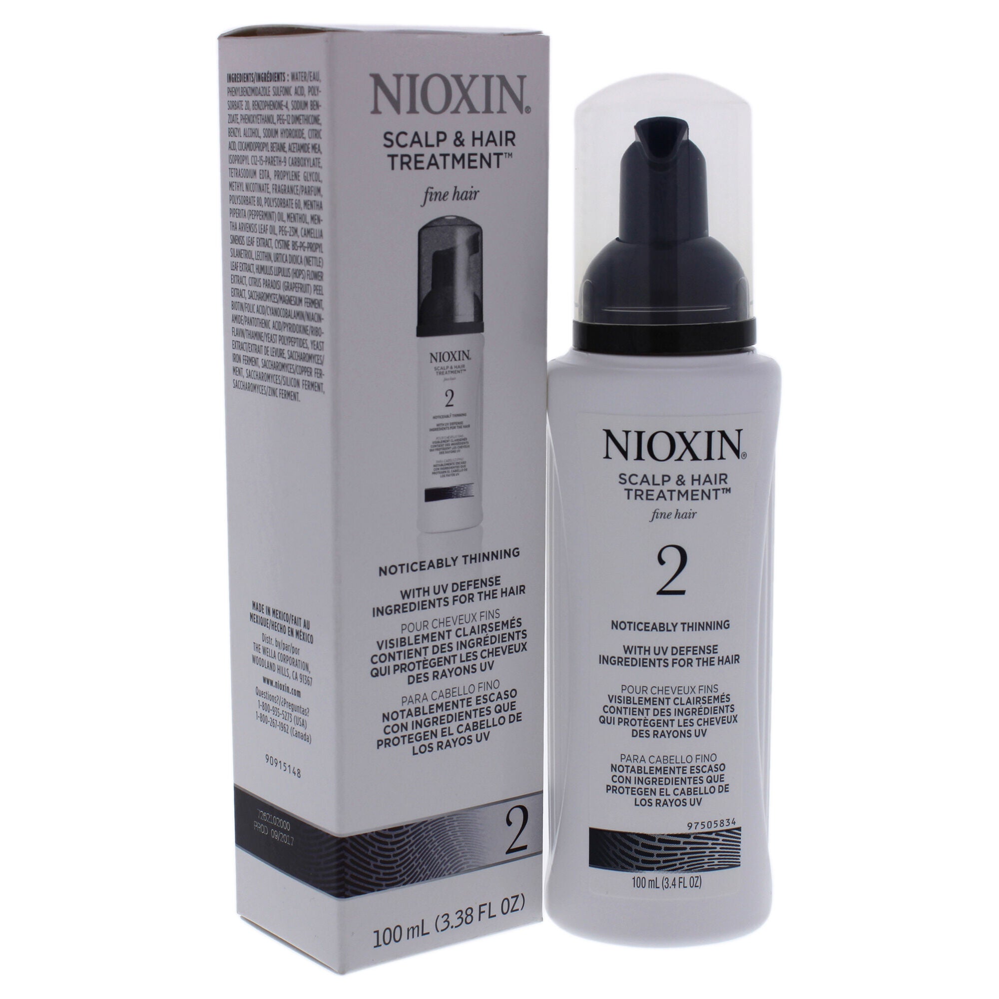 System 2 Scalp Treatment by Nioxin for Unisex - 3.38 oz Treatment, , alternate image number 6