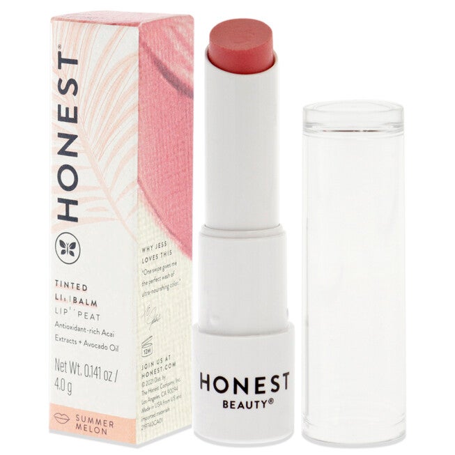 Tinted Lip Balm - Summer Melon by Honest for Women - 0.141 oz Lip Balm, NA, alternate image number null