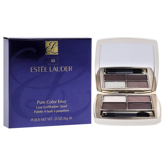 Pure Color Envy Luxe Eyeshadow Quad - 05 Grey Haze by Estee Lauder for Women - 0.21 oz Eye Shadow, NA, alternate image number null