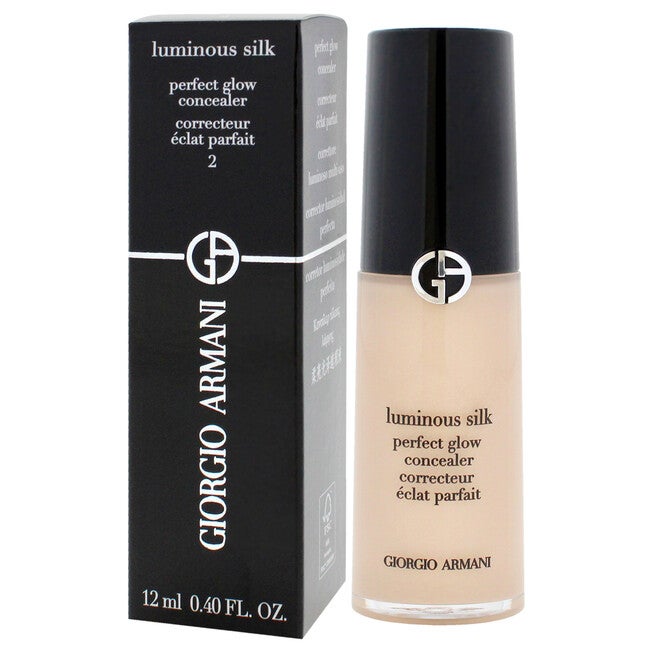 Luminous Silk Concealer - 2 Very Fair Neutral by Giorgio Armani for Women - 0.40 oz Concealer, NA, alternate image number null
