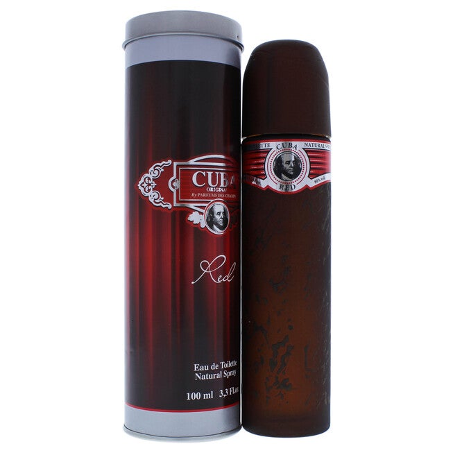 Cuba Red by Cuba for Men - 3.3 oz EDT Spray, NA, alternate image number null