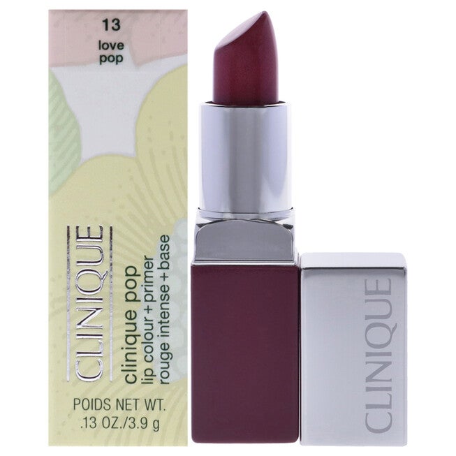 Clinique Pop Lip Colour Plus Primer - 13 Love Pop by Clinique for Women - 0.13 oz Lipstick, NA, hi-res image number null