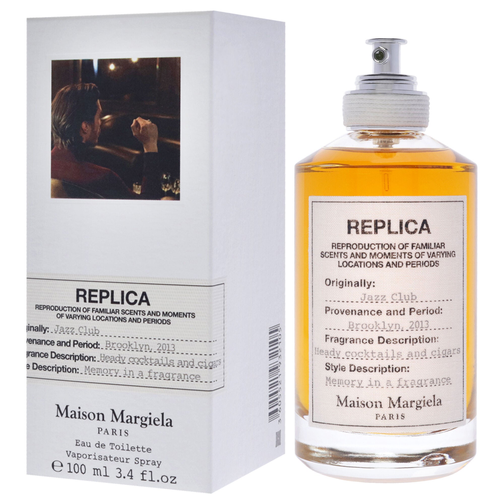 Replica Jazz Club by Maison Margiela for Men - 3.4 oz EDT Spray, See Description, alternate image number 3