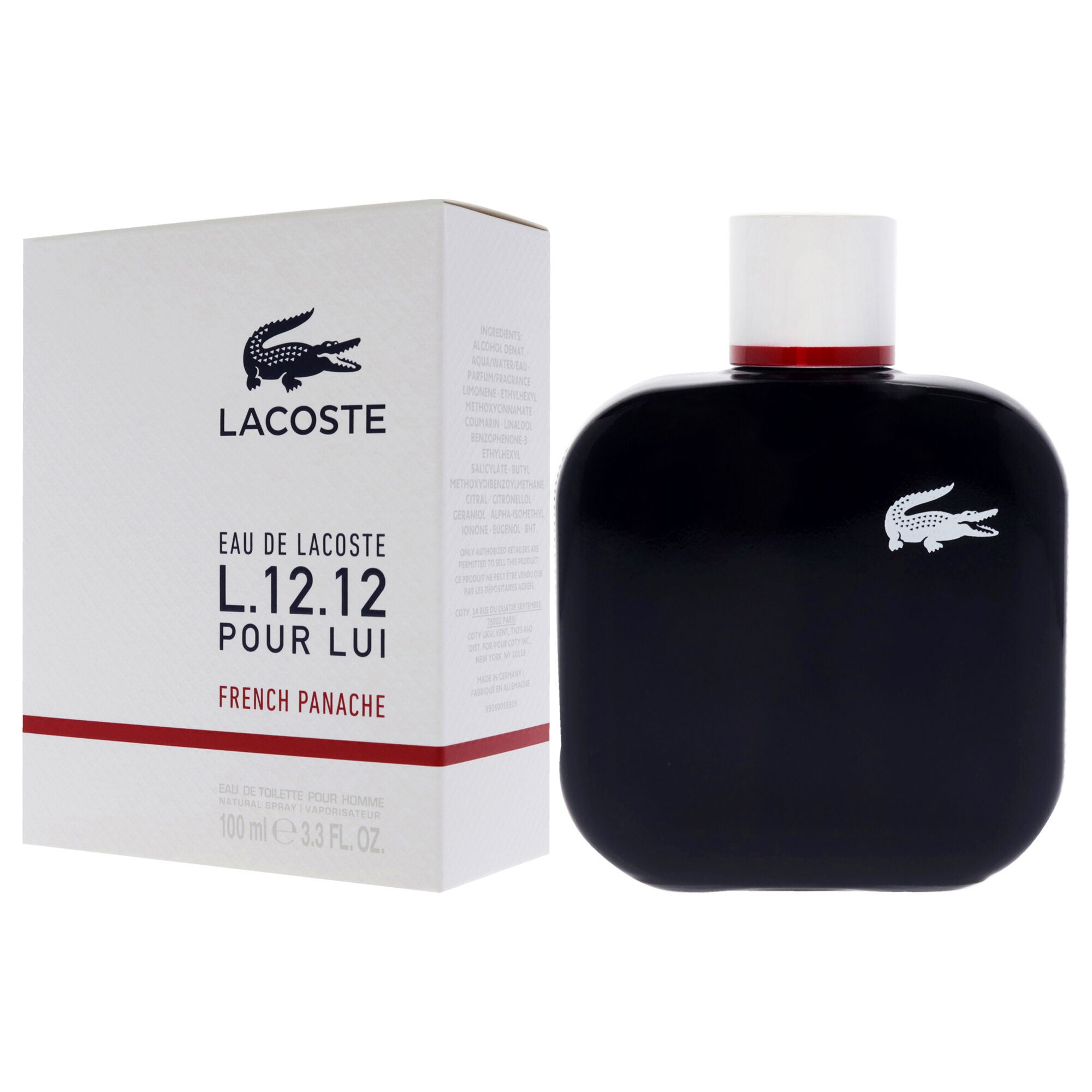 Lacoste Eau de Lacoste L.12.12 Pour Homme French Panache by Lacoste for Men - 3.3 oz EDT Spray, See Description, alternate image number 3