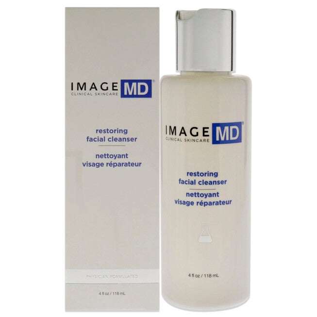 MD Restoring Facial Cleanser by Image for Unisex - 4 oz Cleanser, See Description, hi-res image number 0