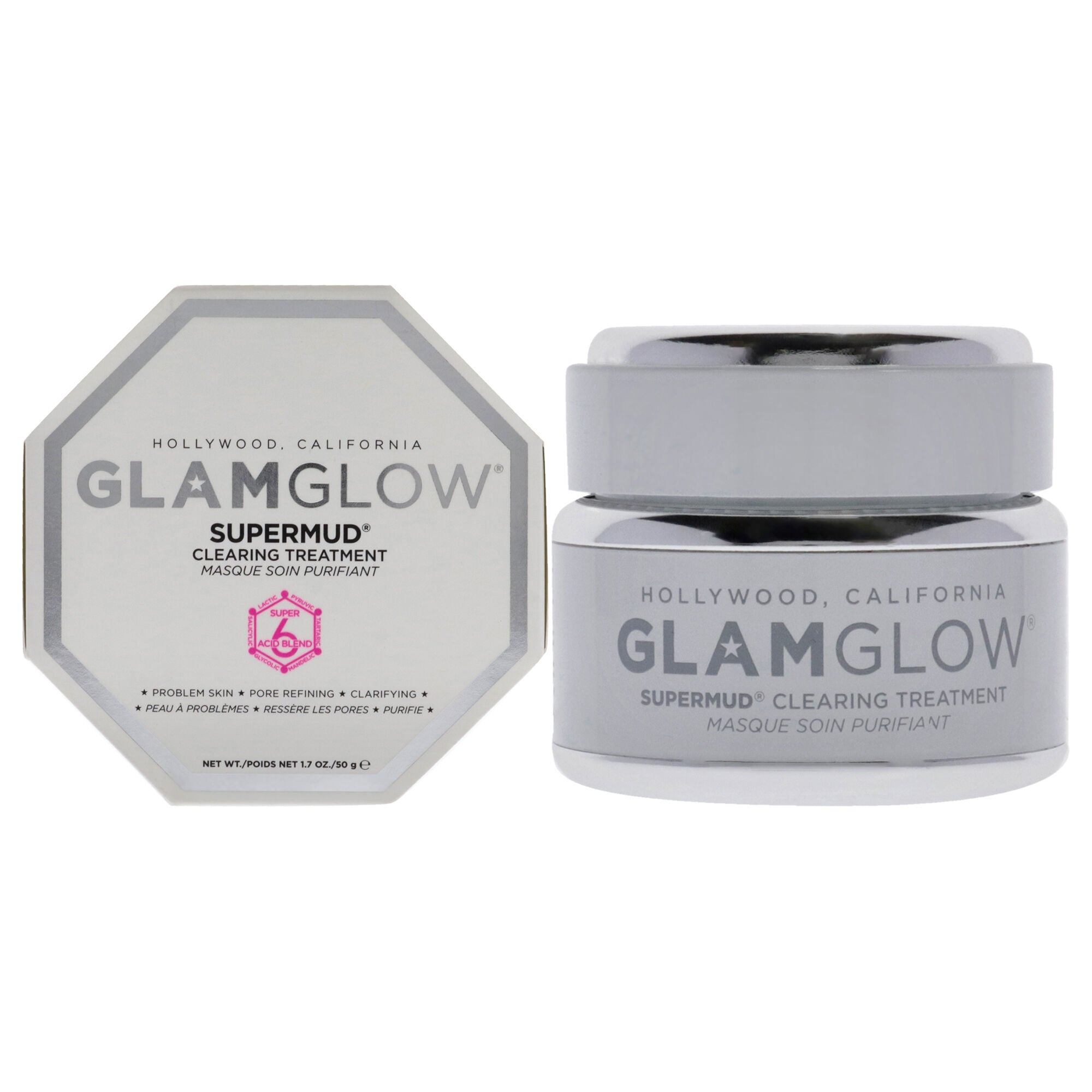 Supermud Clearing Treatment by Glamglow for Unisex - 1.7 oz Treatment, See Description, hi-res image number 0