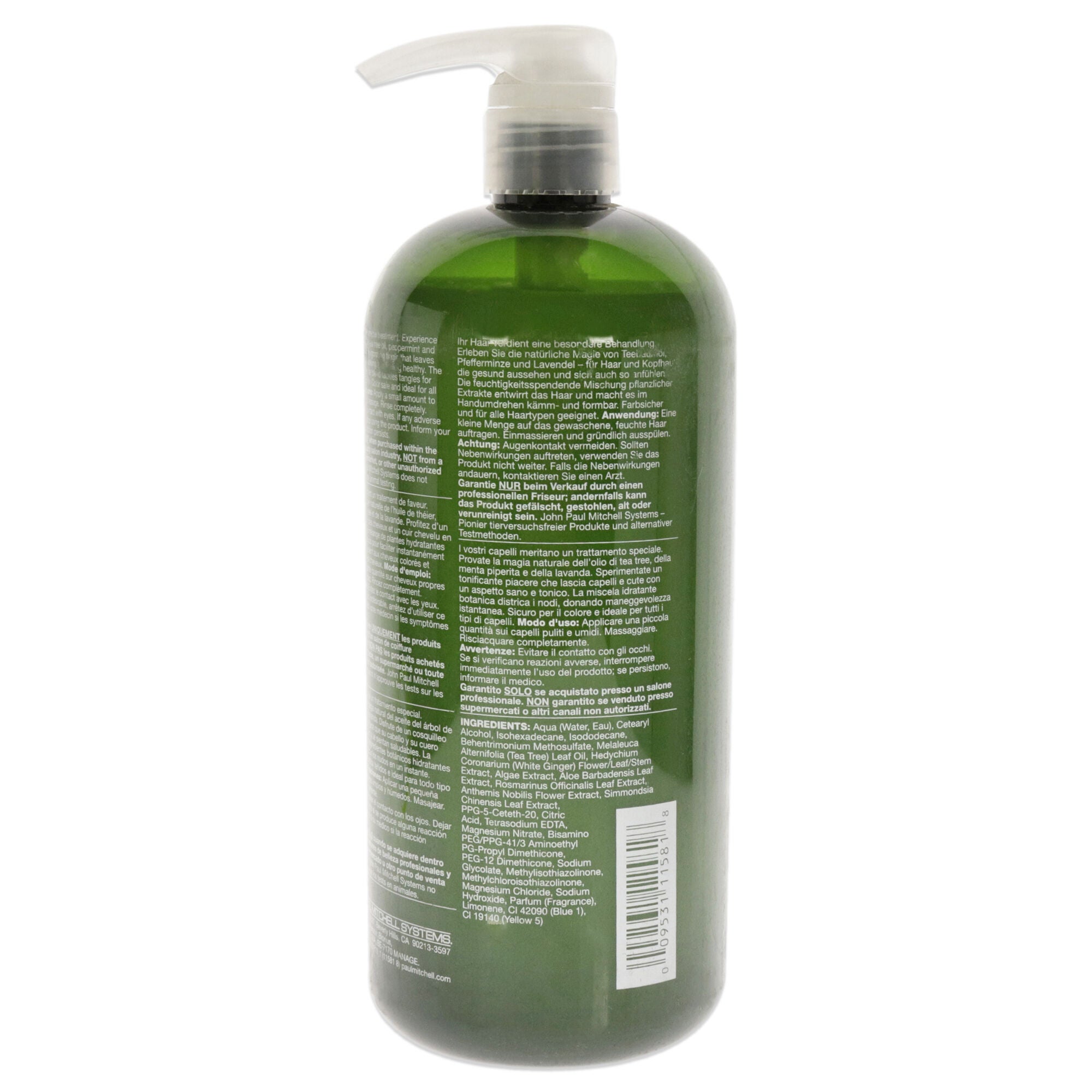 Tea Tree Special Conditioner by Paul Mitchell for Unisex - 33.8 oz Conditioner, See Description, alternate image number 1