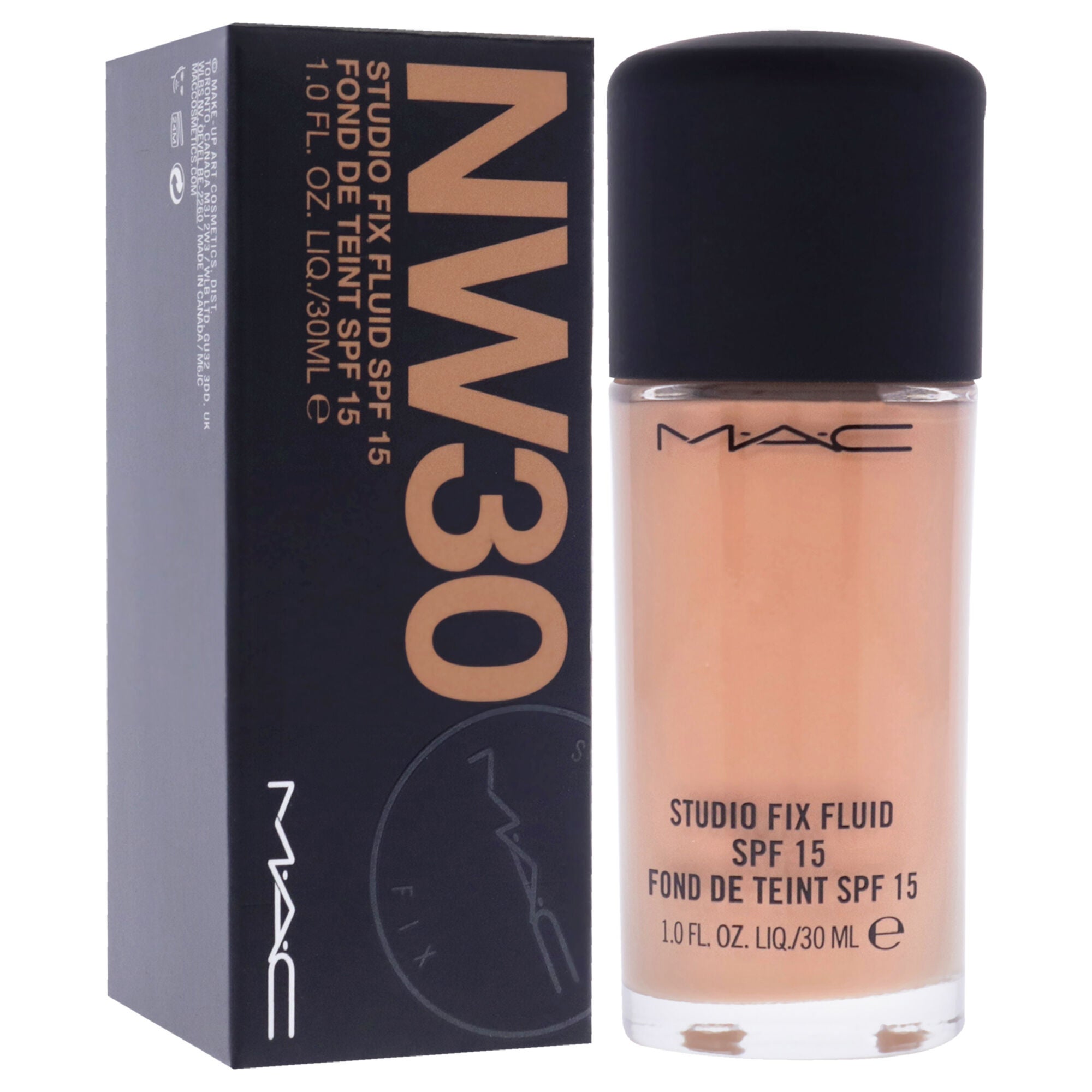 Studio Fix Powder Plus Foundation - NW30 by MAC for Women - 0.52 oz Foundation, See Description, alternate image number 1