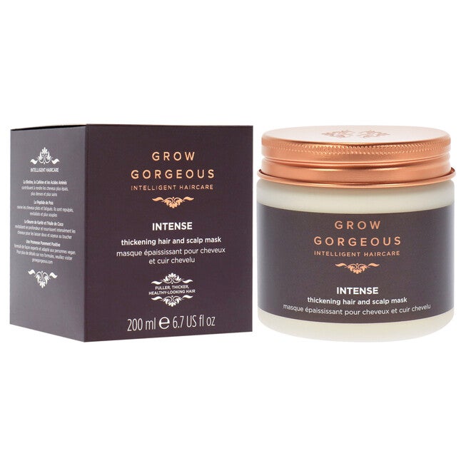 Intense Thickening Hair and Scalp Mask by Grow Gorgeous for Unisex - 6.7 oz Masque, NA, alternate image number null