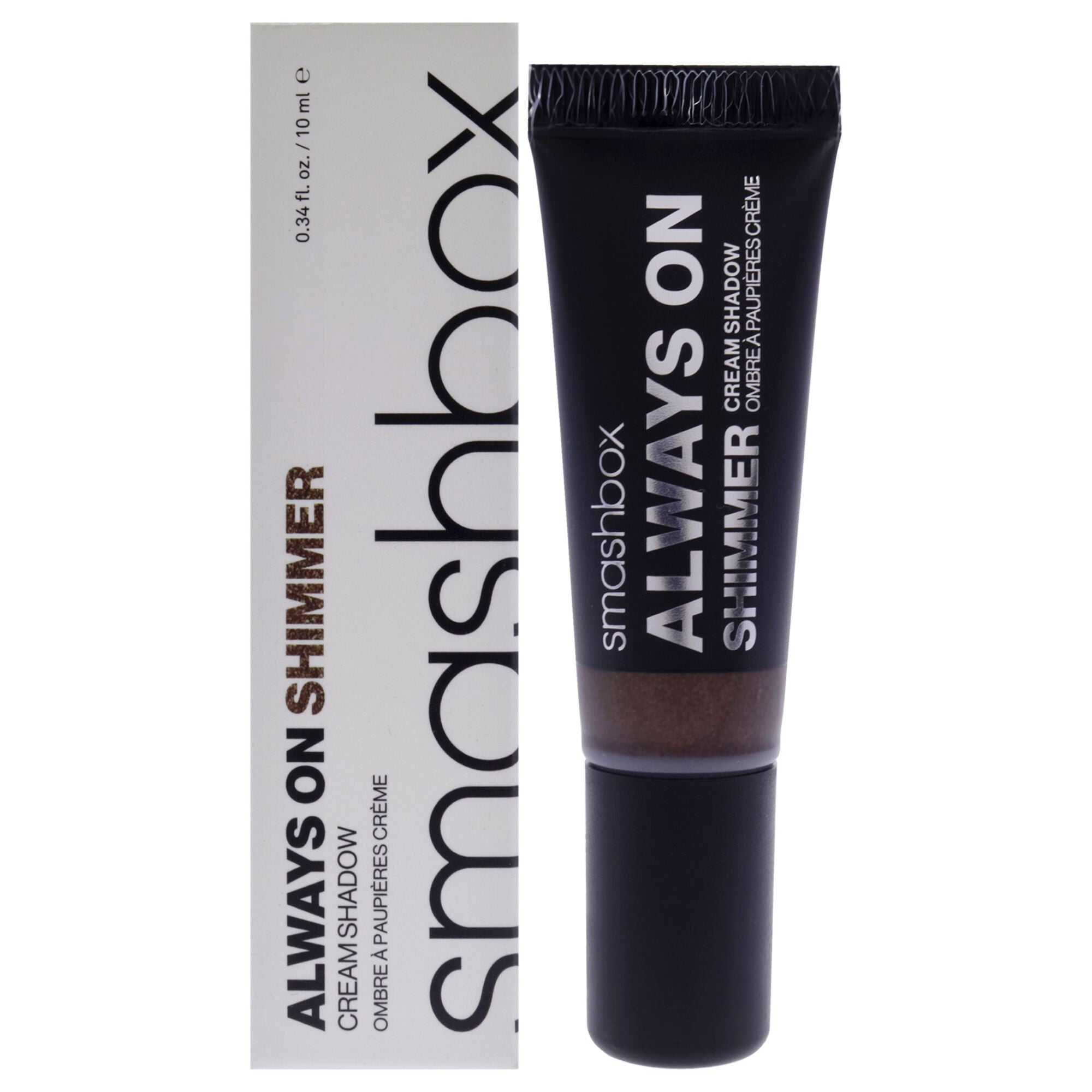 Always On Shimmer Cream Eye Shadow - Bronze by SmashBox for Women - 0.34 oz Eye Shadow, , alternate image number 4